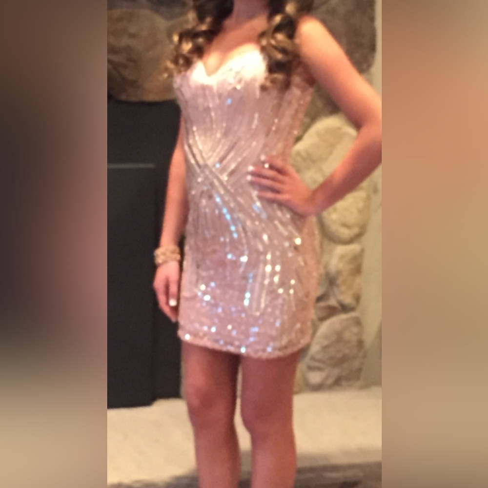 Scala dress  in blush color